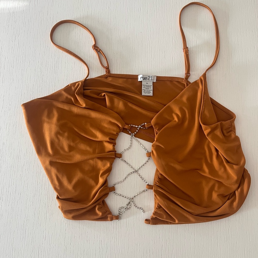 Rue 21 rare discontinued festival crop top
